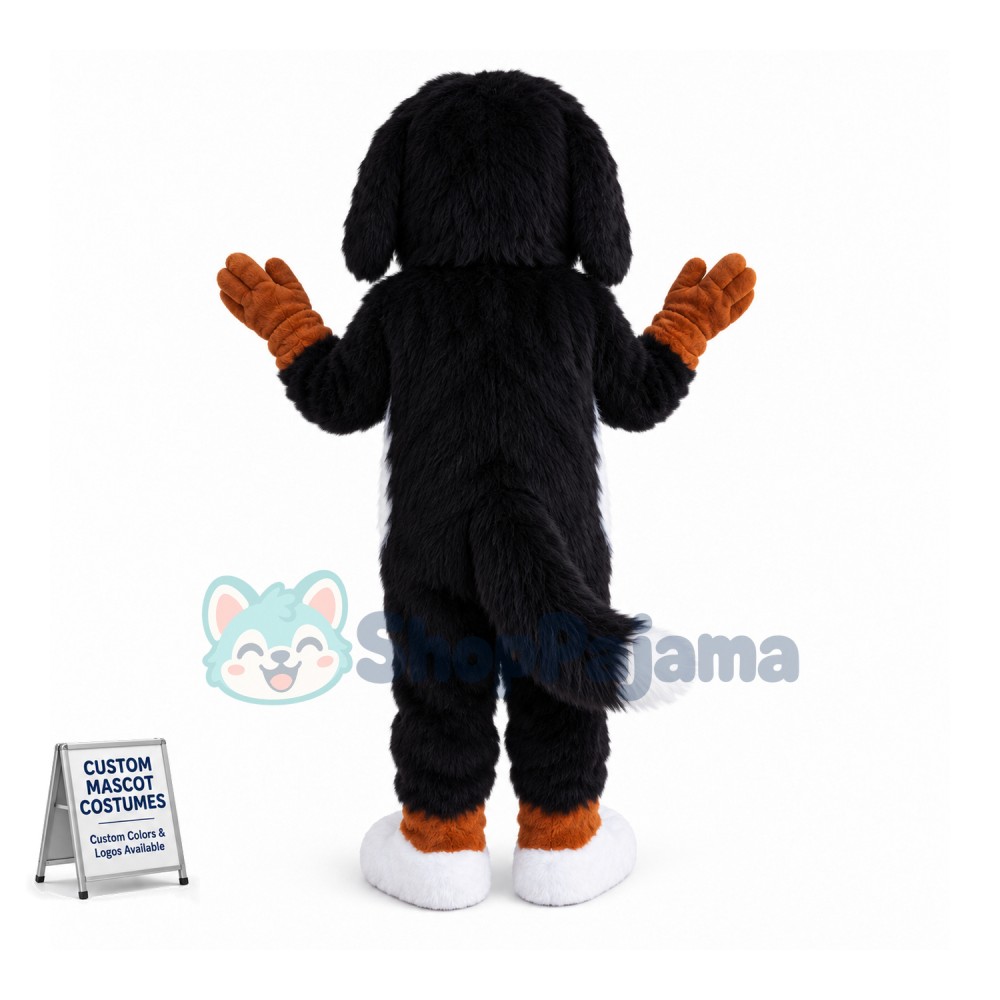 Bernese Mountain Dog Mascot Costume