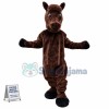 Brown Lightweight Horse Mascot Costume