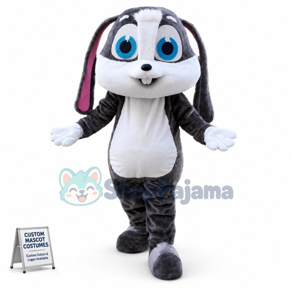 Cartoon Bunny Mascot Costume