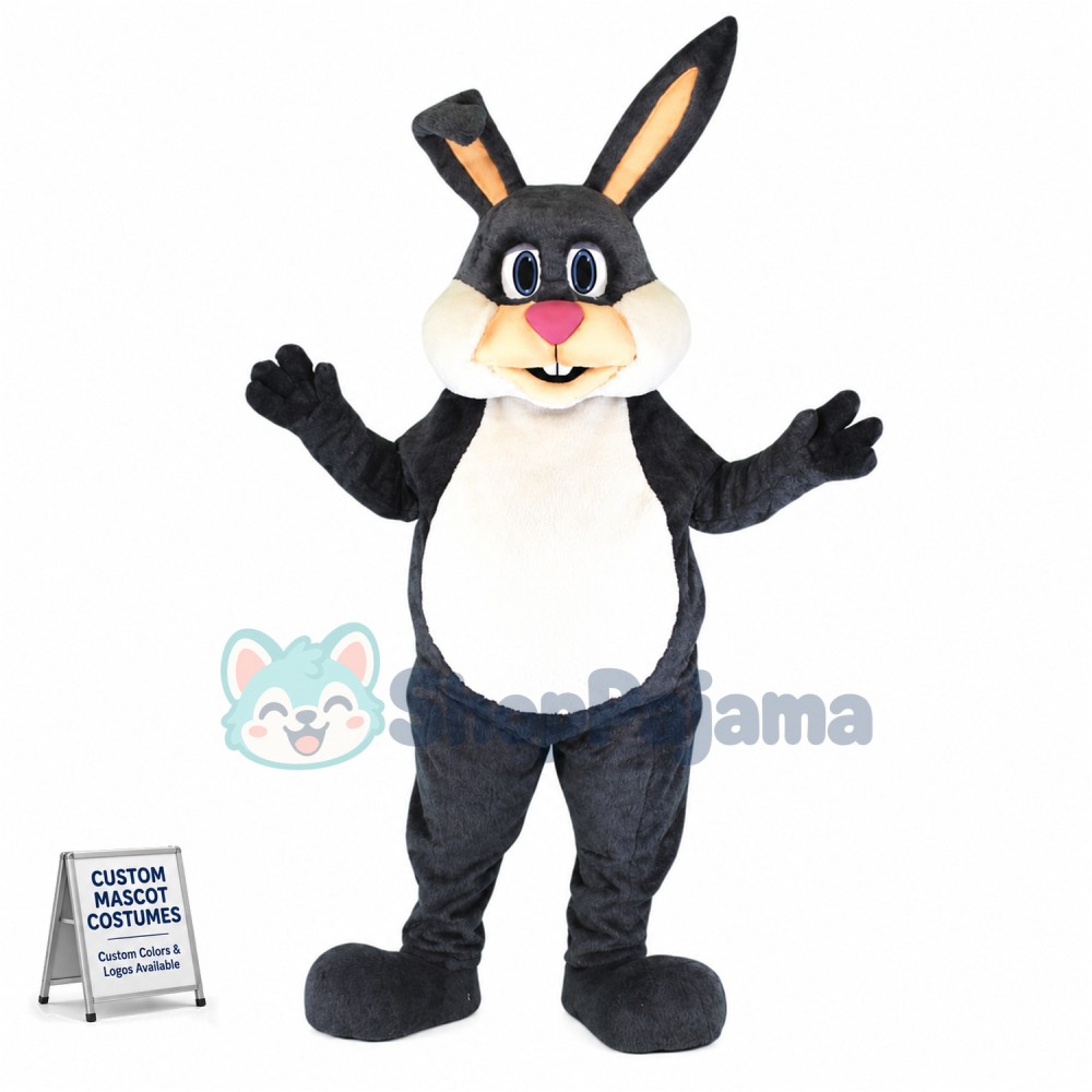 Friendly Lightweight Bunny Mascot Costume