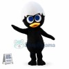 Black Chick Mascot Costume