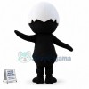 Black Chick Mascot Costume
