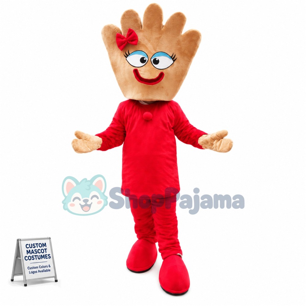 Hand Finger Mascot Costume