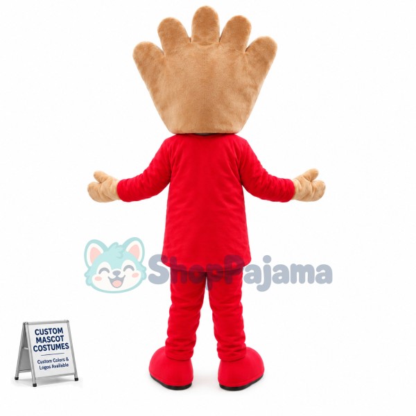 Hand Finger Mascot Costume