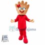 Hand Finger Mascot Costume