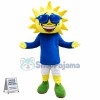 Sunflower Boy Mascot Costume