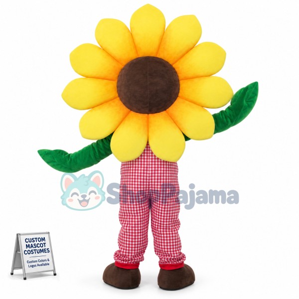 Happy Sunflower Mascot Costume