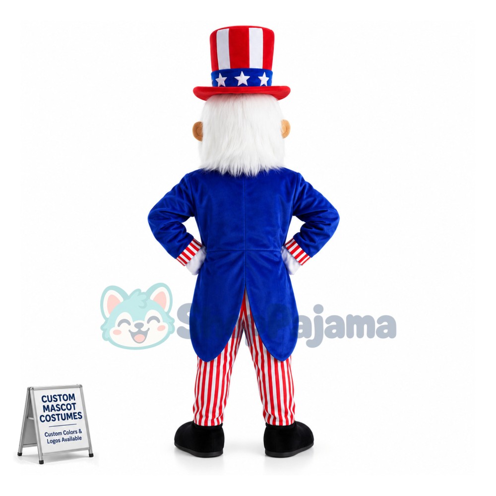 Uncle Sam Mascot Costume