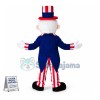 Cute Uncle Sam Mascot Costume