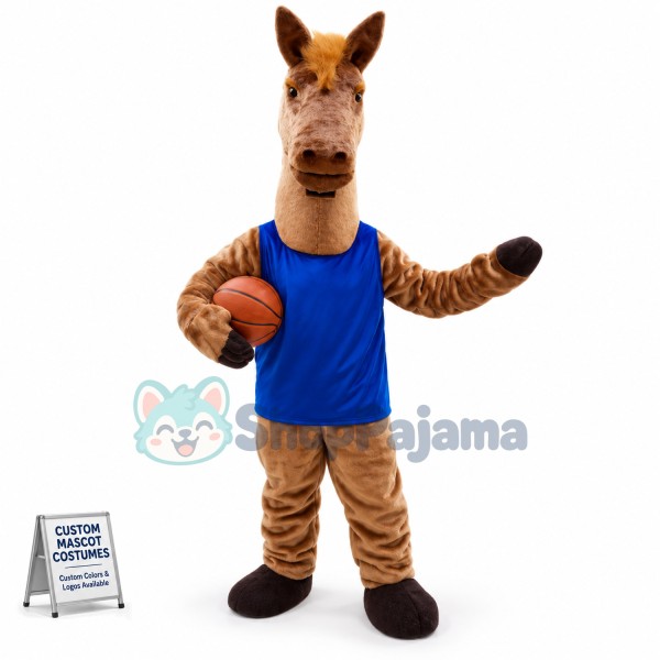 Basketball Horse Mascot Costume Custom Mascot