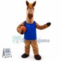 Basketball Horse Mascot Costume Custom Mascot