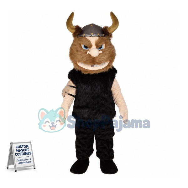 Fierce Viking Mascot Costume