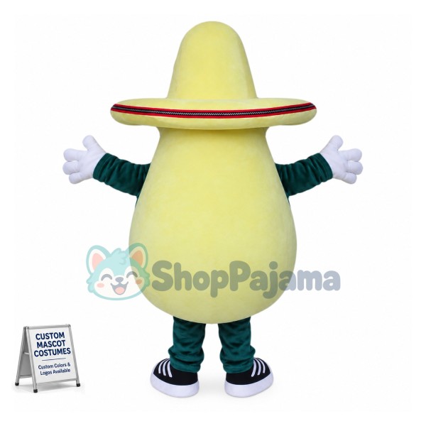 Avocado Mascot Costume