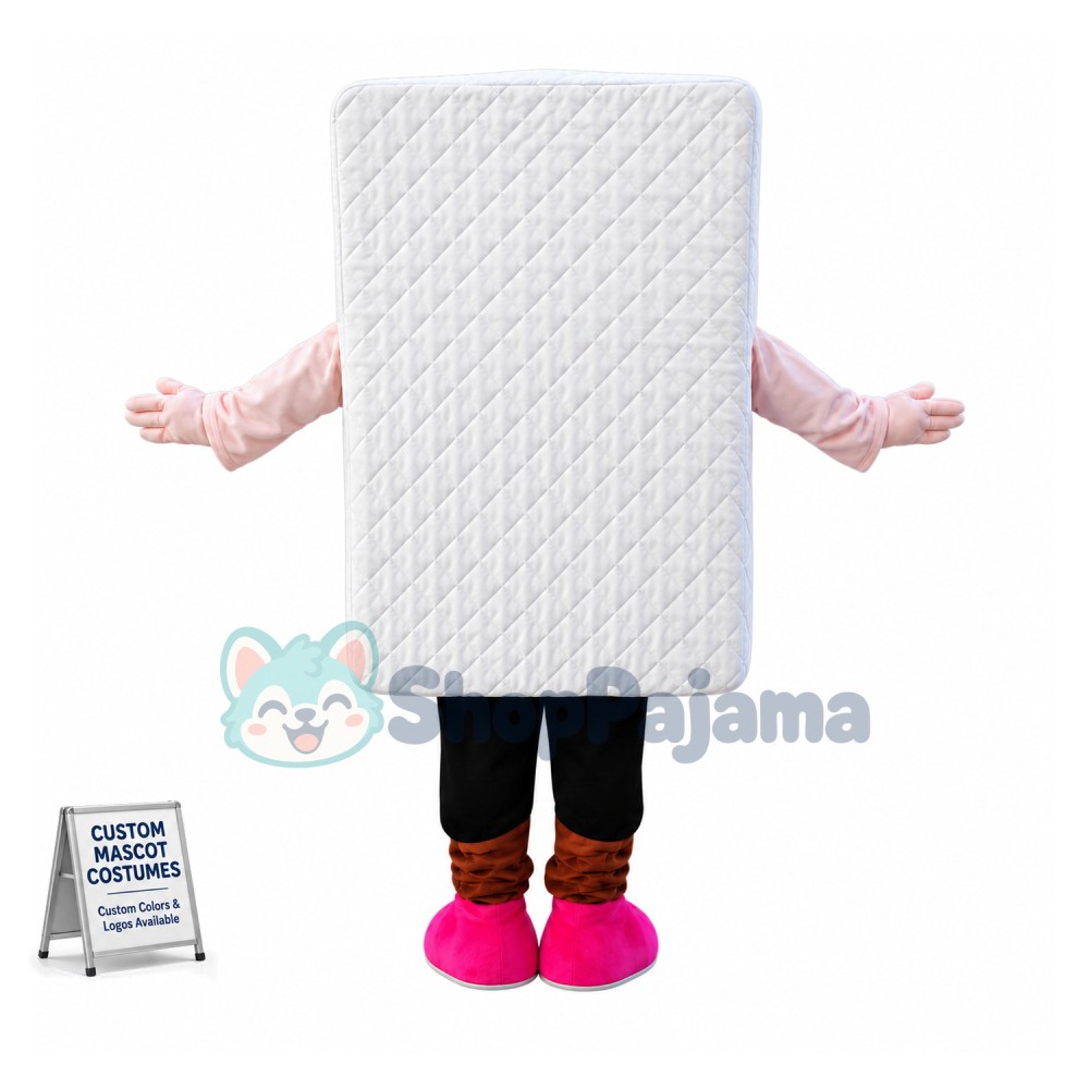 Mattress Mascot Costume Custom Mascot