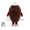 Coffee Bean Mascot Costume