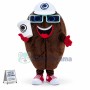 Coffee Bean Mascot Costume