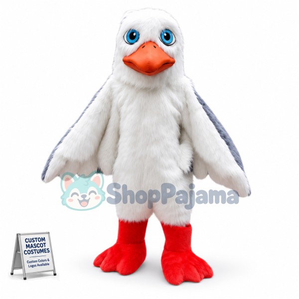 Custom Mascot Seagull Mascot Costume