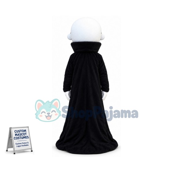 Black Devil Monster Mascot Costume
