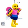 Friendly Lightweight Butterfly Mascot Costume
