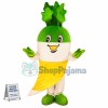White Radish Mascot Costume
