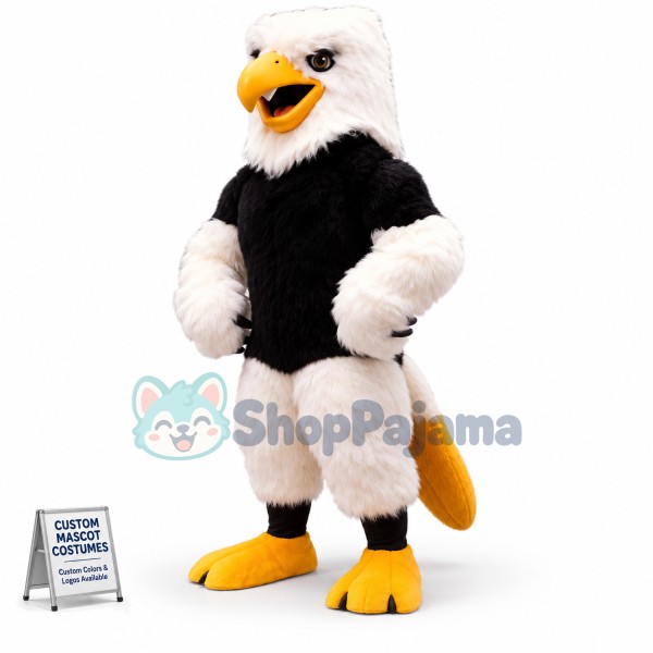 University Furry Eagle Mascot Costume