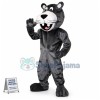 Happy Black Panther Mascot Costume