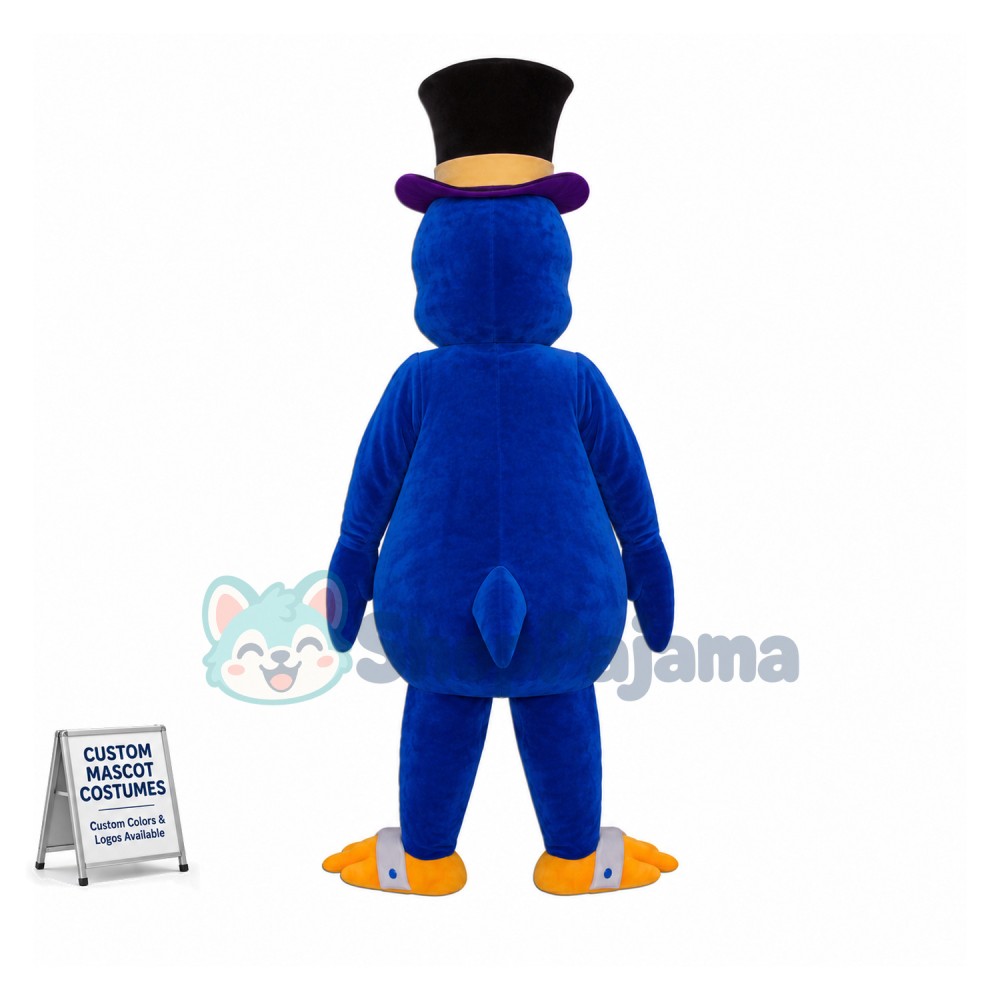 Blue Bird Mascot Costume Custom Mascot