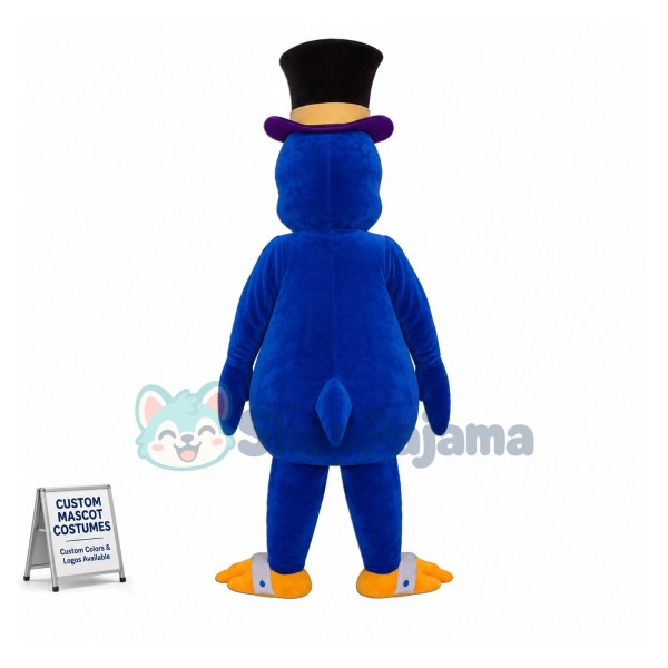 Blue Bird Mascot Costume Custom Mascot