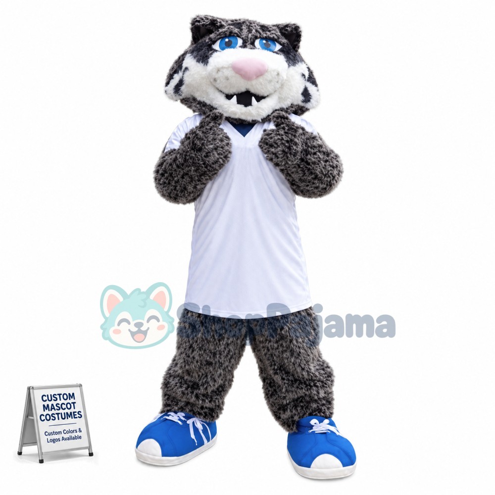 College Lightweight Wildcat Mascot Costume
