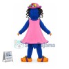 Blue Girl Bird Mascot Costume
