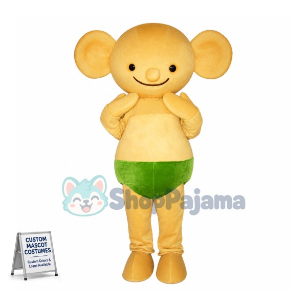 Yellow Koala Mascot Costume