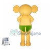 Yellow Koala Mascot Costume