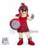 Fierce Red Titan Mascot Costume