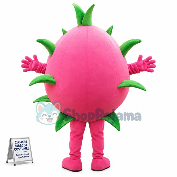 Dragon Fruit Mascot Costume