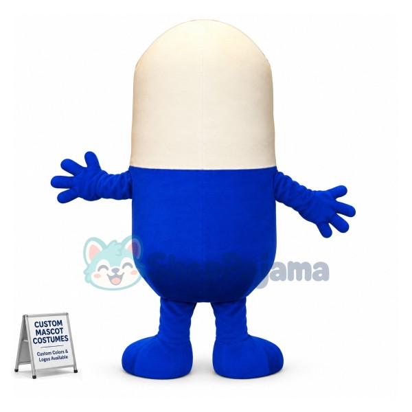 Pill Capsule Mascot Costume