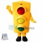 Traffic Safe Light Mascot Costume