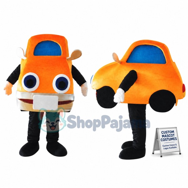 Taxi Mascot Costume