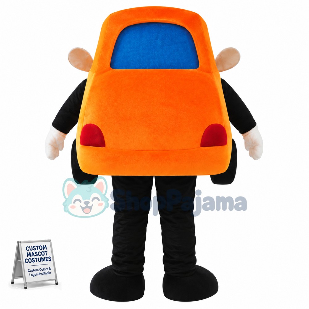 Taxi Mascot Costume