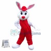 Lovely White Bunny Mascot Costume