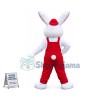 Lovely White Bunny Mascot Costume
