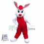 Lovely White Bunny Mascot Costume