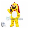 Yellow Dog Puppy Mascot Costume