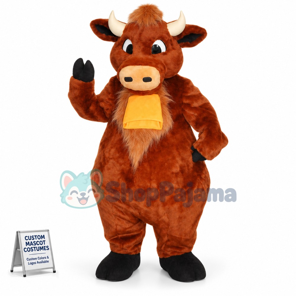 Best Quality Buffalo Mascot Costume