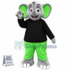 Best Quality Green Elephant Mascot Costume