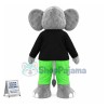 Best Quality Green Elephant Mascot Costume
