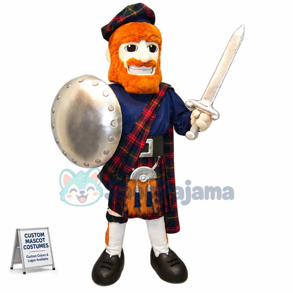 Best Quality Highlander Mascot Costume