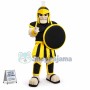 Black & Yellow Trojan Warrior Mascot Costume