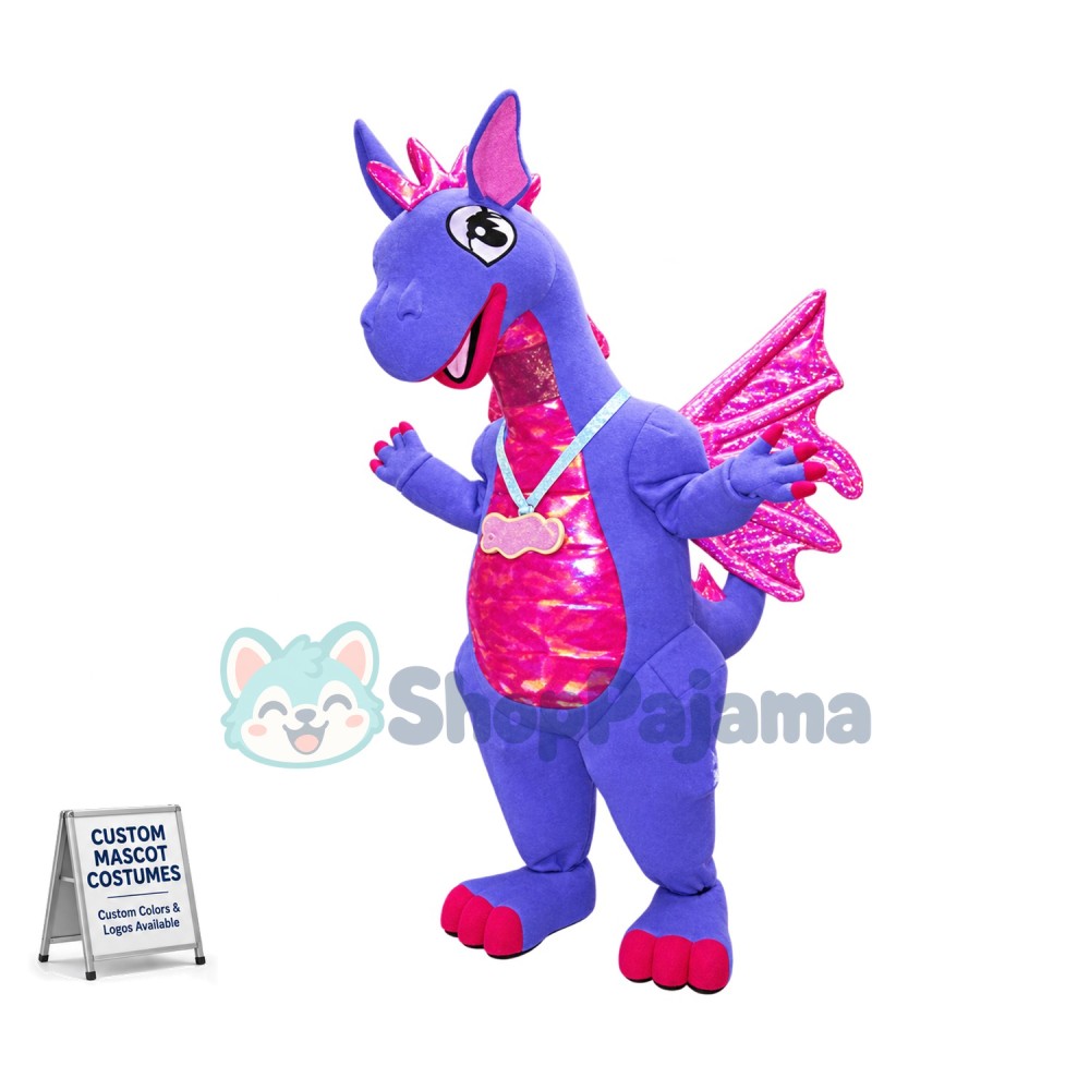 Beautiful Dragon Mascot Costume