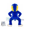 Blue Baboon Mascot Costume