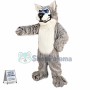 Alpha Wolf Mascot Costume
